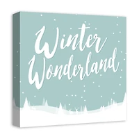Winter Wonderland Canvas Wall Art