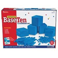Learning Resources® Interlocking Base Ten Class Set