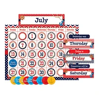 Teacher Created Resources Nautical Calendar Bulletin Board Display Set