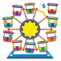 Ferris Wheel Job Chart Plus Bulletin Board Set