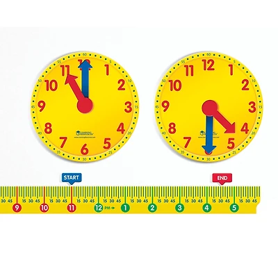 Learning Resources® Magnetic Elapsed Time Set