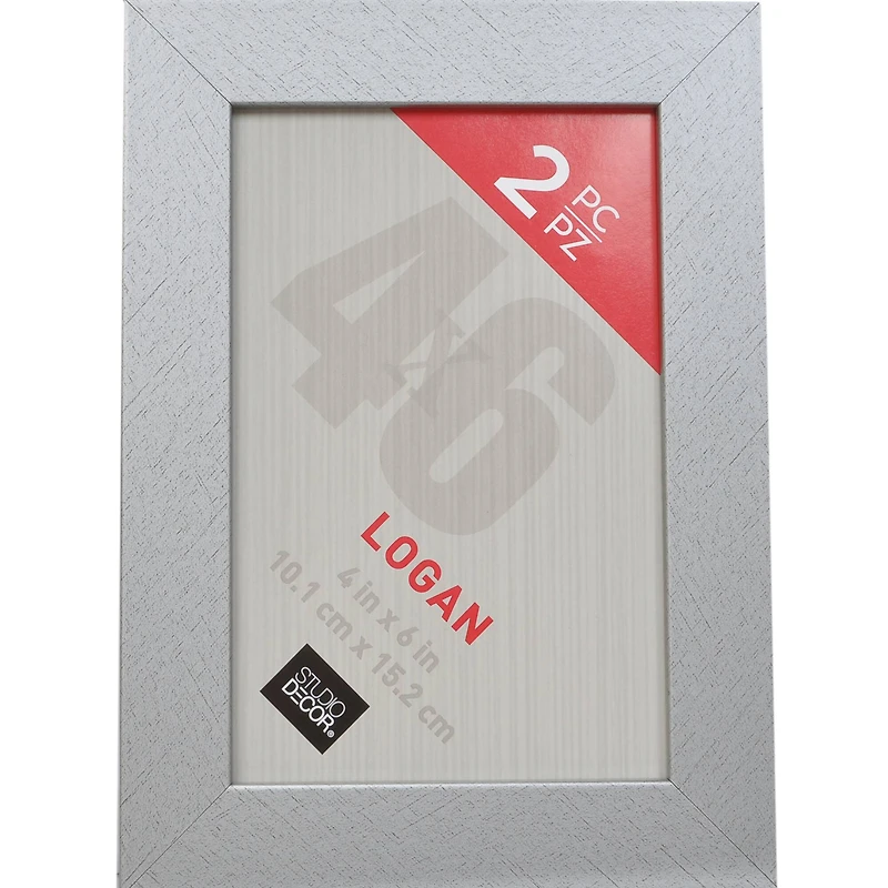 12 Packs: 2 ct. (24 total) Silver Tabletop Frames