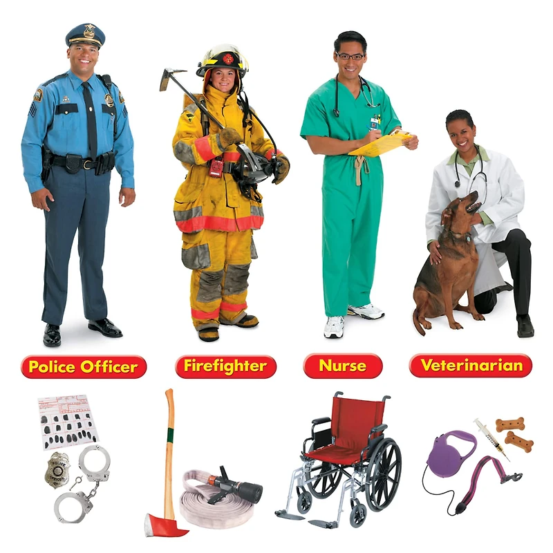 Trend Enterprises® Community Helpers Bulletin Board Set