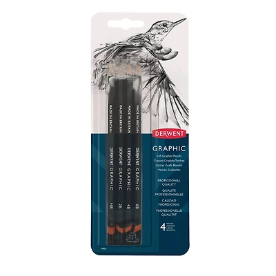 Derwent® Graphic 4 Pencil Sketching Set