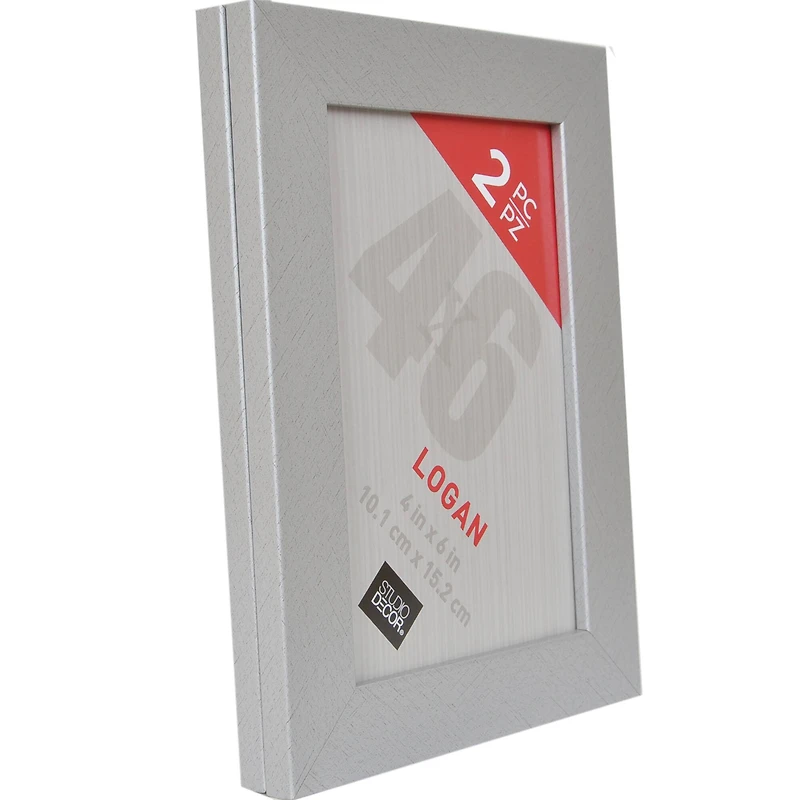 12 Packs: 2 ct. (24 total) Silver Tabletop Frames