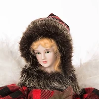 Glitzhome® 12" Christmas Angel Tree Top