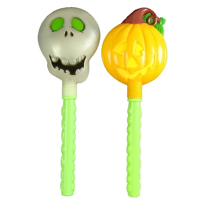 Skull & Pumpkin Halloween Decorations, 72 Pack