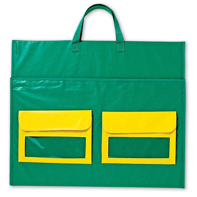 Write-On/Wipe-Off Magnetic Demonstration Tabletop Pocket Chart