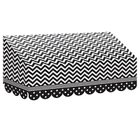 Teacher Created Resources Black & White Chevrons and Dots Awning