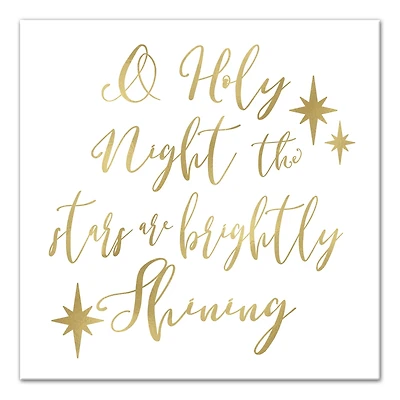 Oh Holy Night Canvas Wall Art