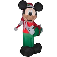 6ft. Airblown® Inflatable Christmas Mickey in Stocking Hat