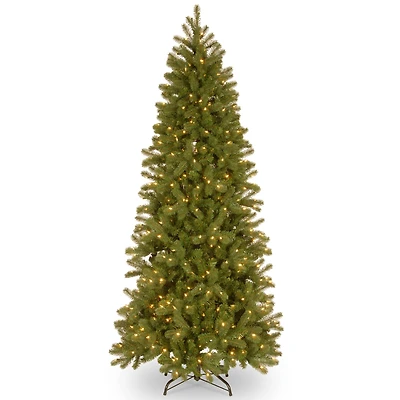 7ft. Pre-Lit Feel Real® Downswept Douglas® Fir Artificial Christmas Tree, 300 Dual Color® LED Lights