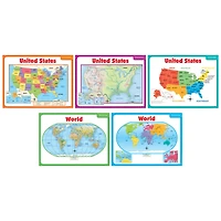Teaching Maps Bulletin Board Set