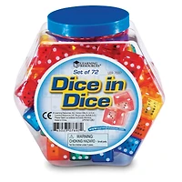 Learning Resources® Dice In Dice Bucket Set