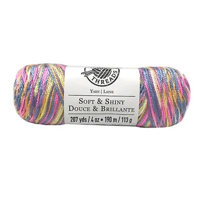 Soft & Shiny™ Ombre Yarn by Loops & Threads®