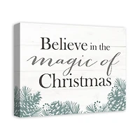 Believe in the Magic of Christmas Canvas Wall Art