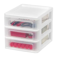 Iris® Compact Desktop 3-Drawer System, 4ct.