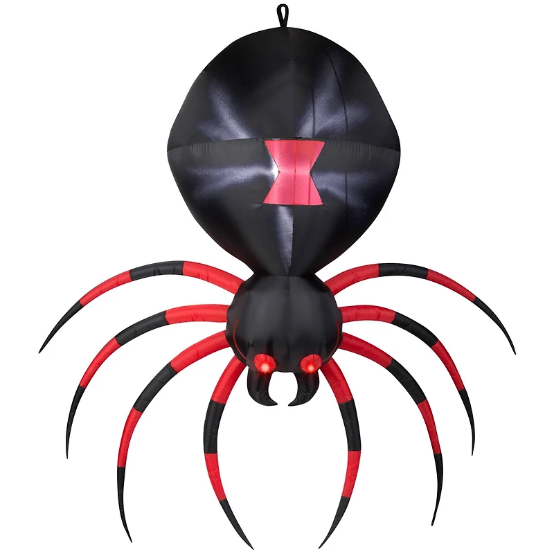 2ft. Airblown® Inflatable Halloween Black Spider