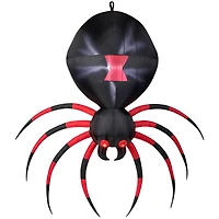 2ft. Airblown® Inflatable Halloween Black Spider
