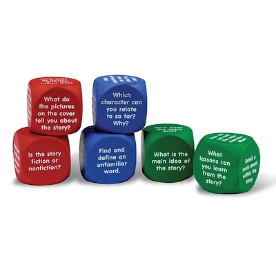Learning Resources® Reading Comprehension Cubes Set
