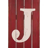 Glitzhome® 42" Joy Christmas Wooden Porch Sign