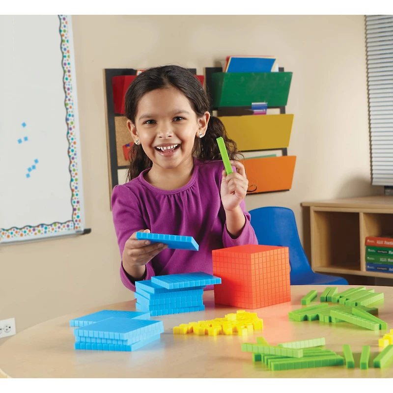 Learning Resources® Brights!™ Base 10 Classroom Set