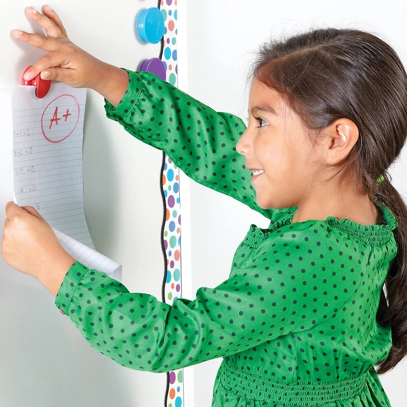 Learning Resources® Super Strong Magnetic Hooks & Clips, Set Of 6