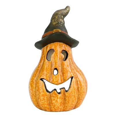8" Jack-O-Lantern LED Decoration