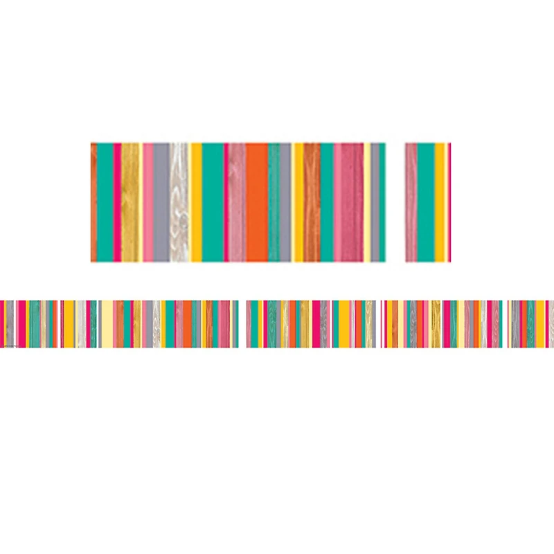 Teacher Created Resources Tropical Punch Straight Border Trims, 210ft.