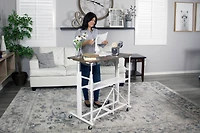 Adjustable Sit-Stand Fold-Away Desk & Workstation by Artist's Loft™