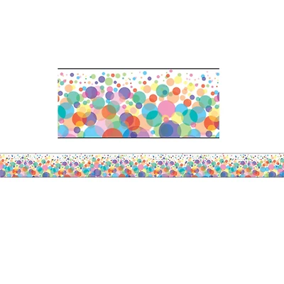 Carson Dellosa Education® Bubbles Straight Borders, 216ft.