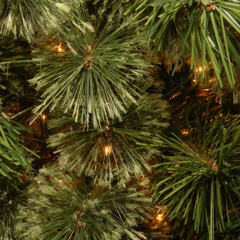 7.5ft. Pre-Lit Wispy Willow Grande Artificial Christmas Tree, Clear Lights