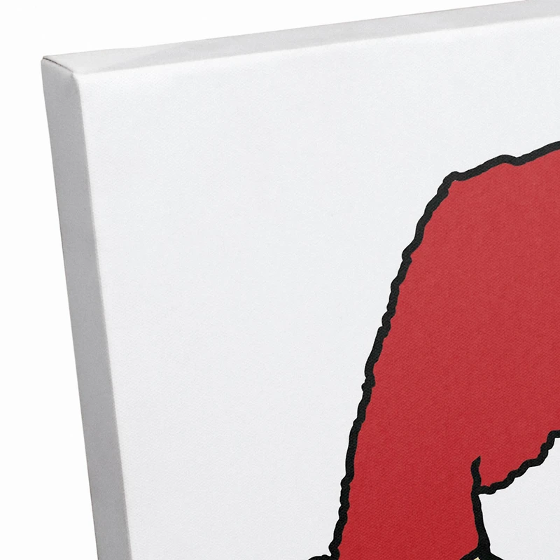 Joyeux Noel Puppy Canvas Wall Art