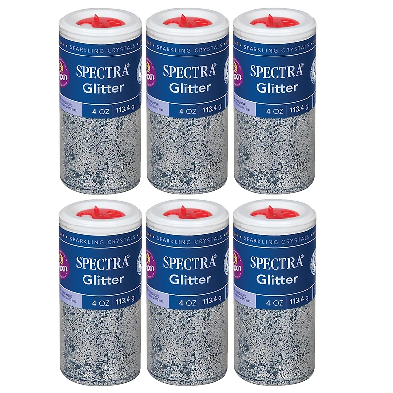 Spectra® Glitter Jar, Pack of 6