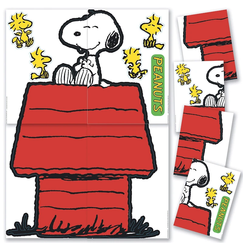 Giant Snoopy® & Dog House Bulletin Board Set