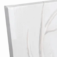 Winter Elk Canvas Wall Art