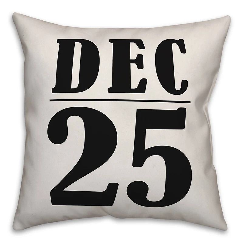 Designs Direct Dec. 25 18x18 Throw Pillow