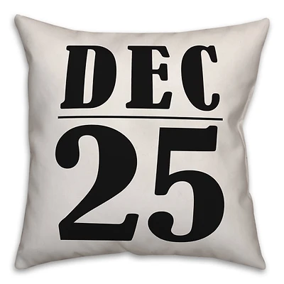 Designs Direct Dec. 25 18x18 Throw Pillow