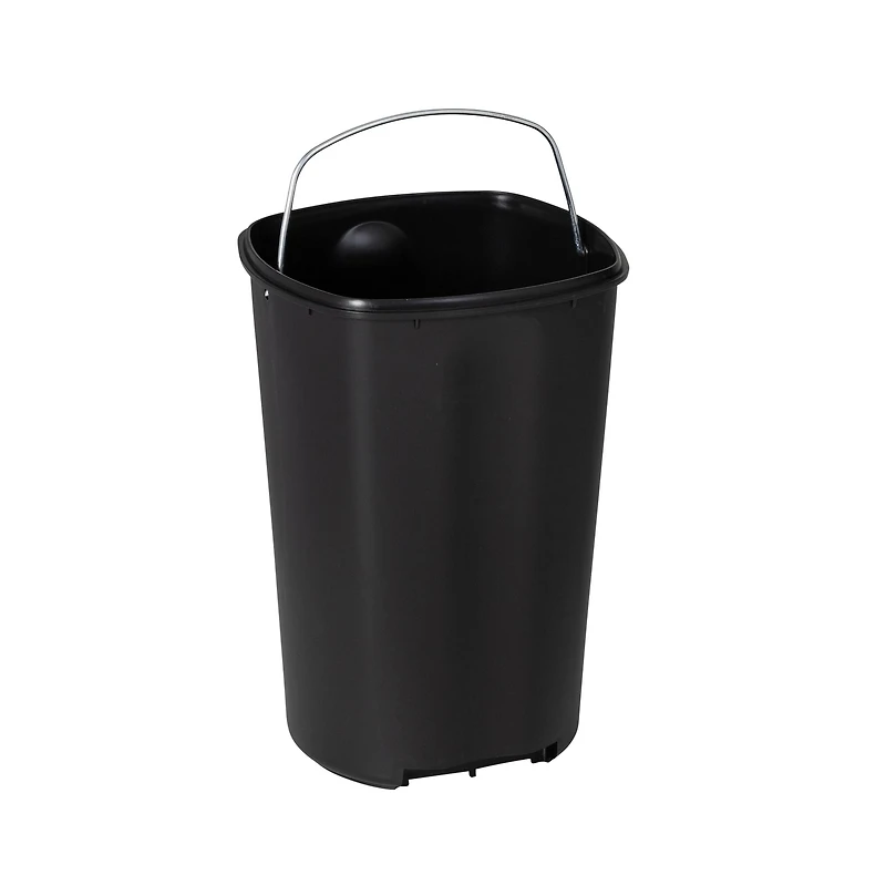 Honey Can Do 12-Liter Stainless Steel Step Trash Can