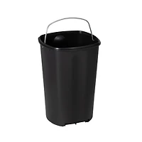 Honey Can Do 12-Liter Stainless Steel Step Trash Can