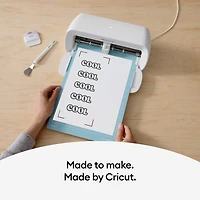 Cricut® Clear US Letter Printable Vinyl, 12ct.
