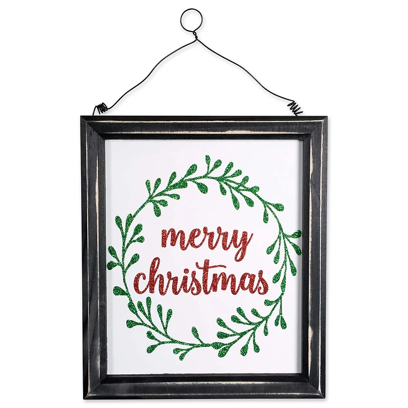 DII® Noel & Merry Christmas Hanging Signs Set