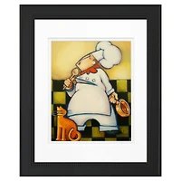 Timeless Frames® Whimsical Chef III Framed Print Wall Art