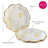 Kate Aspen® 9'' Elephant Baby Shower Premium Paper Plates, 16ct.