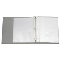 Gray Saffiano D-Ring Scrapbook Album by Recollections®