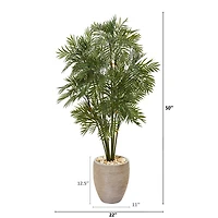 4ft. Parlor Palm Artificial Tree in Planter