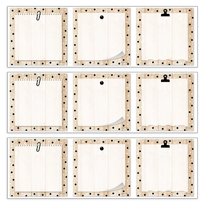 Creative Teaching Press® Core Decor Polka Dots on Wood 3" Designer Cut-Outs, 36 Per Pack, 3 Packs