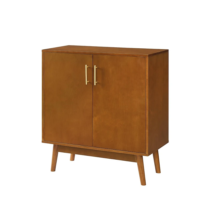 Walker Edison Acorn Mid-Century Modern Accent Cabinet