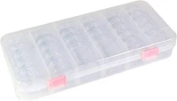 Everything Mary Large Plastic Bead Storage Box with Jars