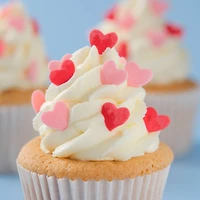 PME Cake Sweet Street® Red & Pink Heart Sprinkles